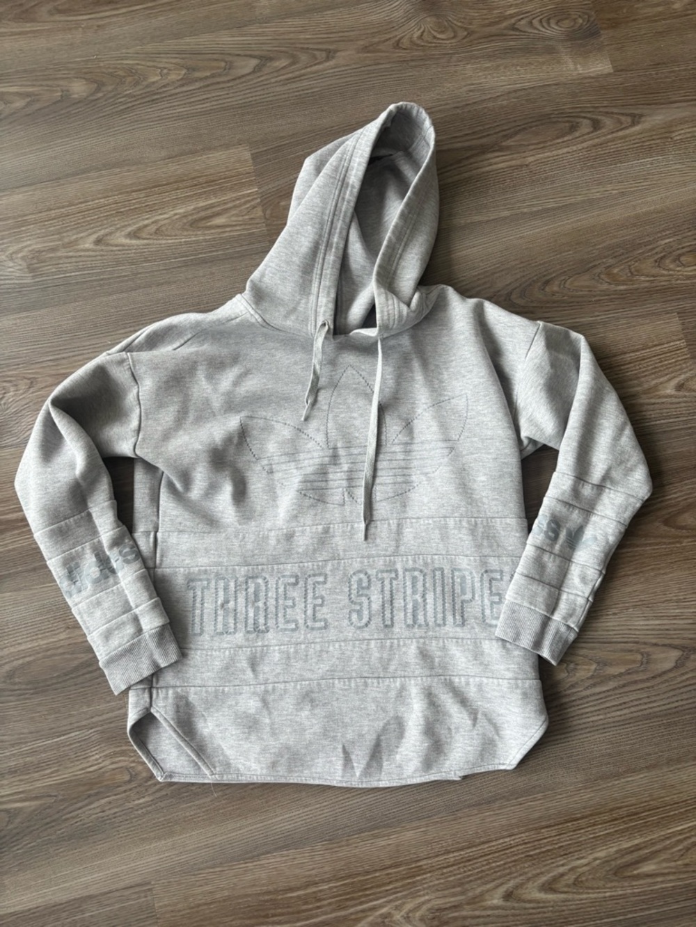 Adidas Three Stripes Hoodie